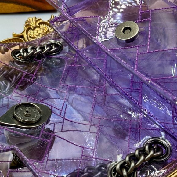 🆕 KURT GEIGER LONDON 🧿 NWOT Mini Kensington Crossbody Bag, Light Purp - Picture 11 of 16